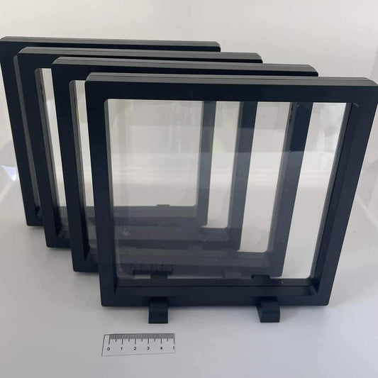 Square Membrane Display Boxes with Stands