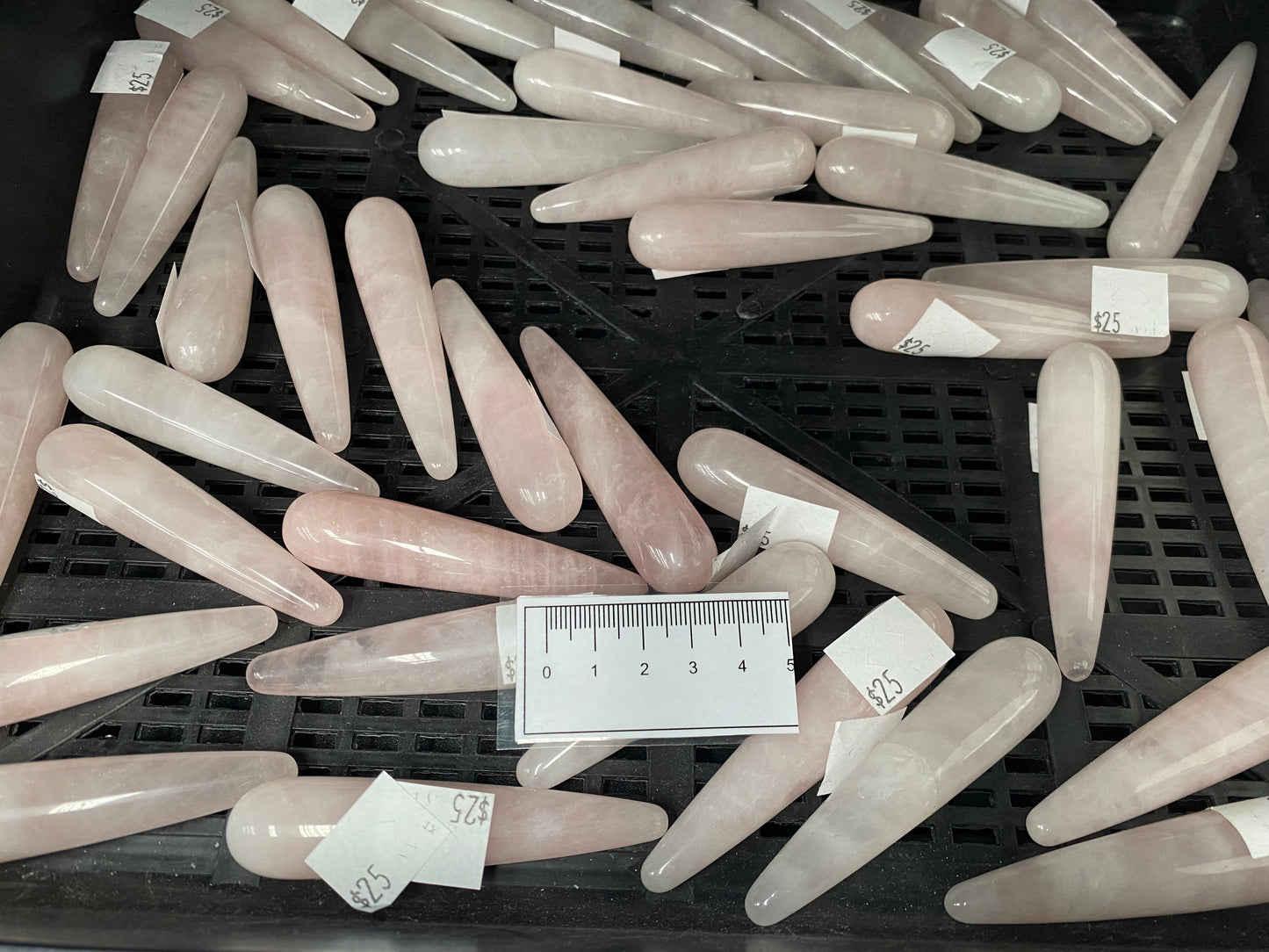 Rose Quartz Mini Massage Wands