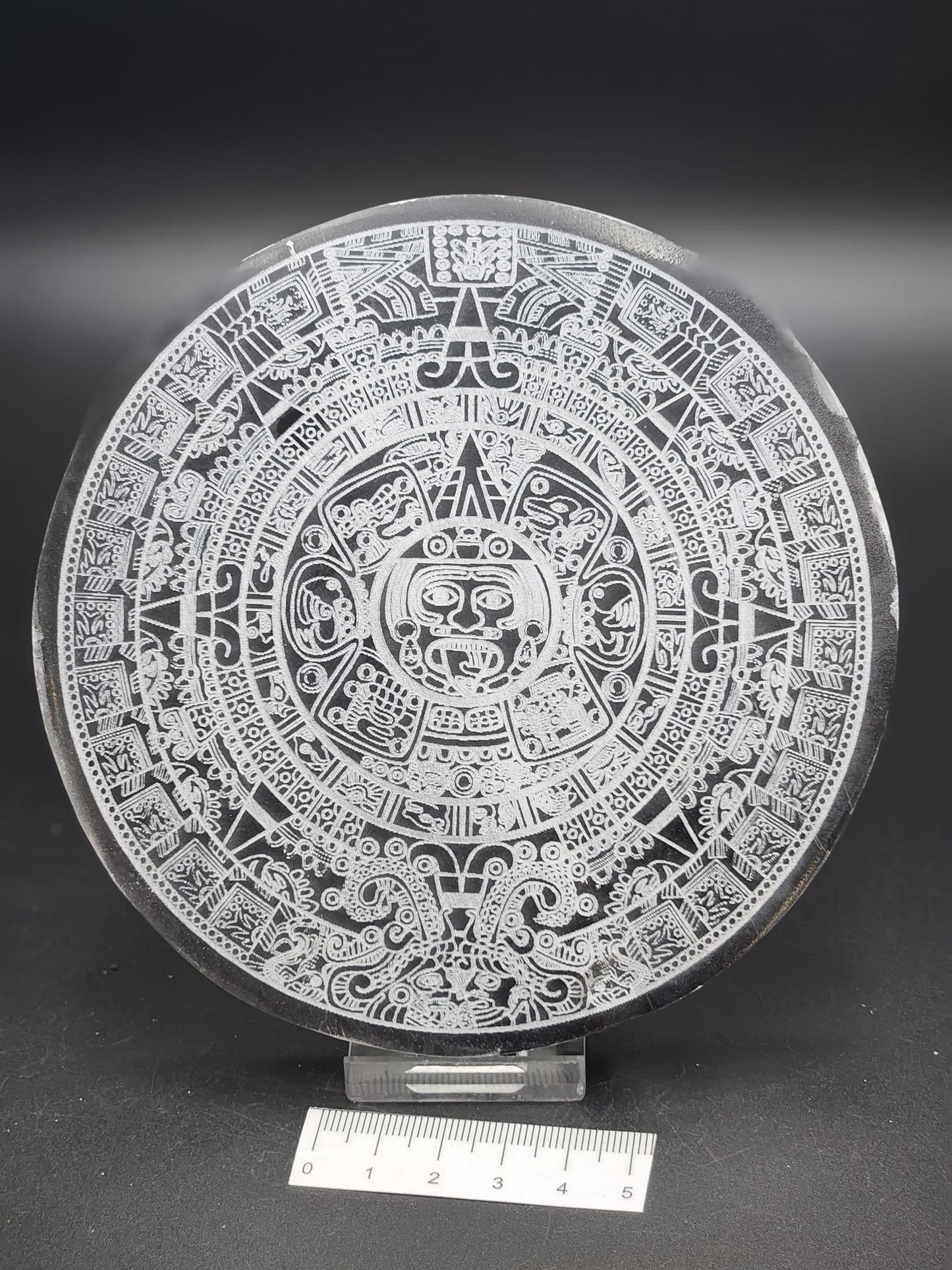 Selenite Aztec  Charging Plate