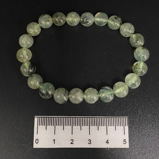 Prehnite Beaded Bracelet