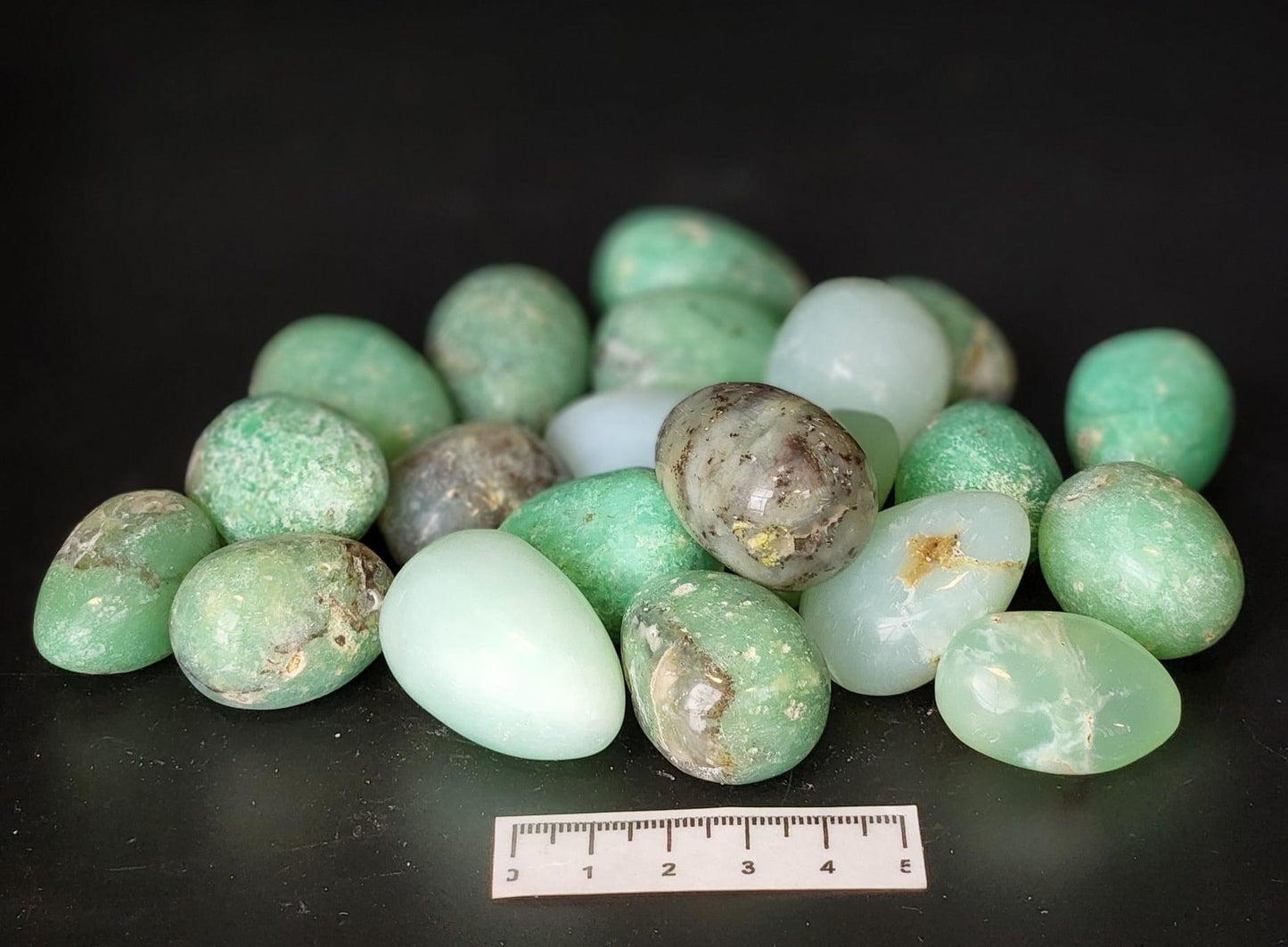 Chrysoprase Tumbles - 500g