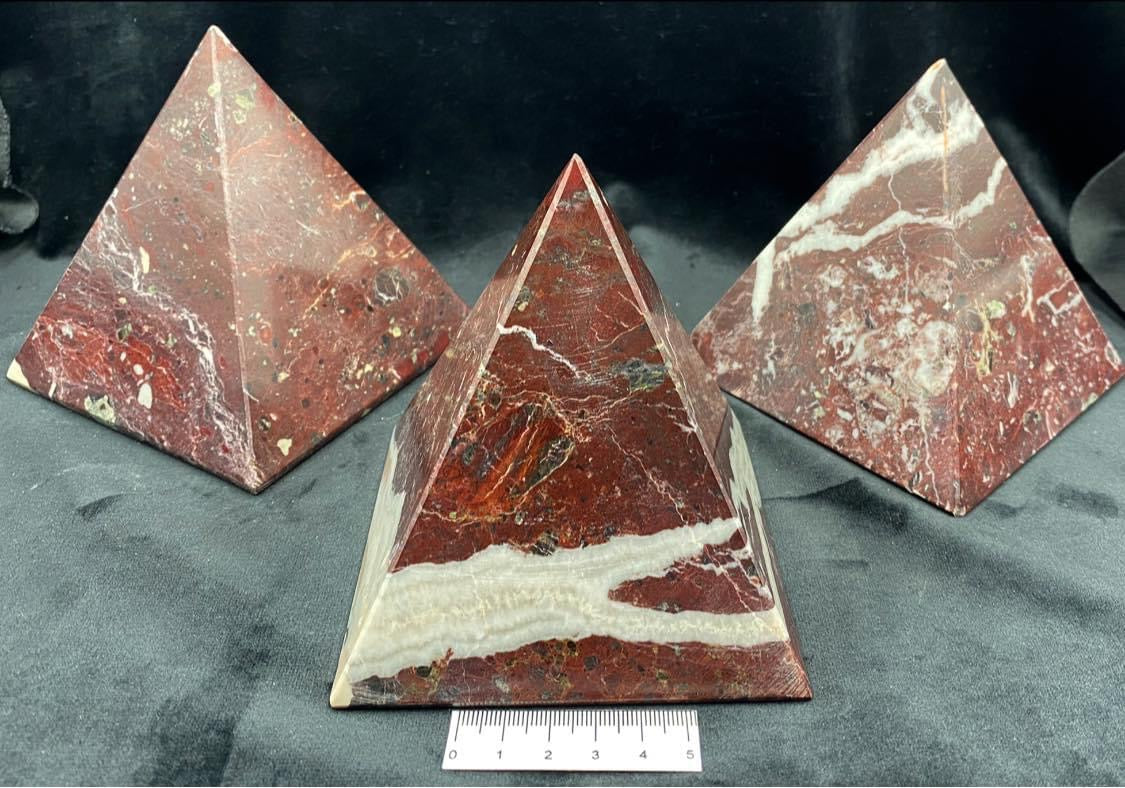 Red Onyx Pyramid