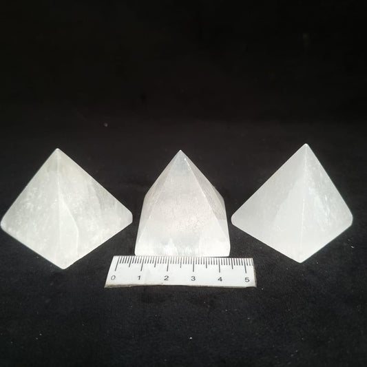 Selenite Pyramids