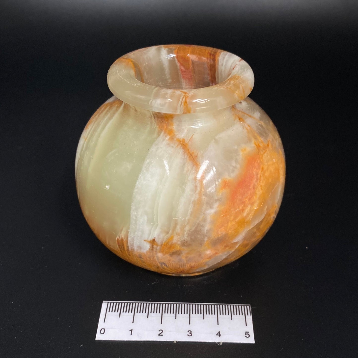 Green Onyx Vase Small