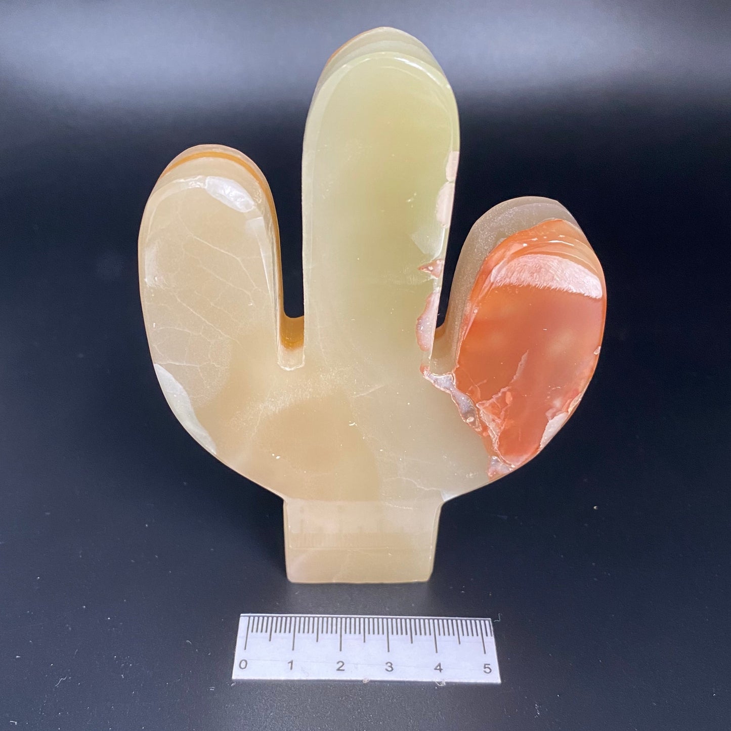 Green Onyx Cactus 12cm