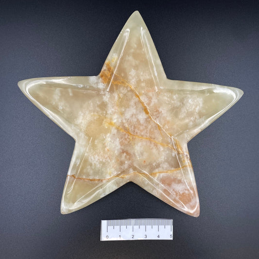 Green Onyx Star Bowl (Large)