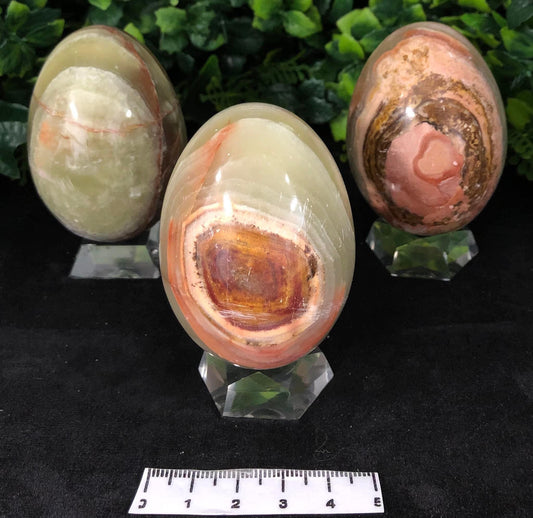 Green Onyx Eggs