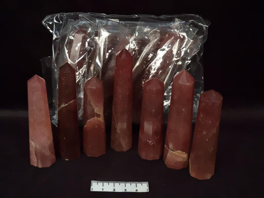 Strawberry Quartz Wands