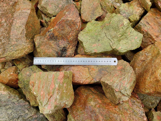 Unakite Rough Rock - 5kg