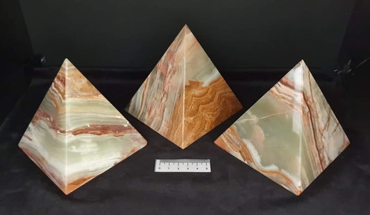 Green Onyx Pyramid