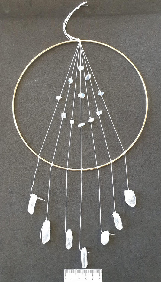 Opalite & Quartz Sun Catcher