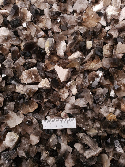 Smoky Quartz Points - 1kg