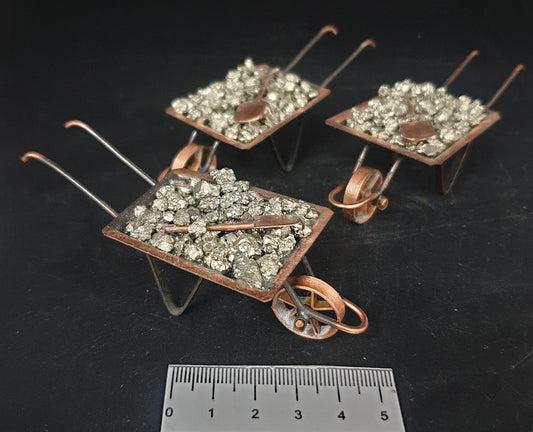 Pyrite Wheelbarrows