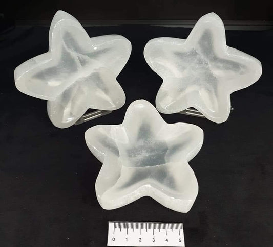 Selenite Star Bowl