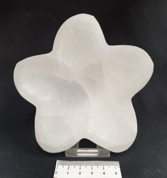 Selenite Star Bowl 12cm