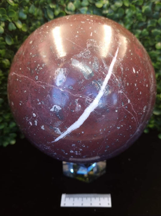 Red Onyx Sphere