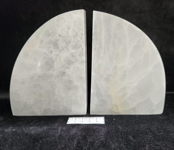 Selenite Bookends